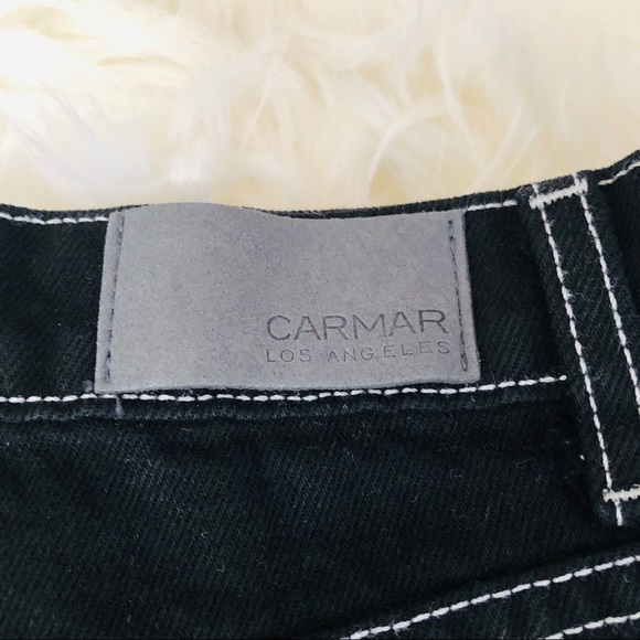 Carmar Denim Size 25 Side Zip distressed shorts - Picture 11 of 11